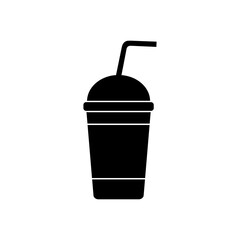 plastic beverage icon vector