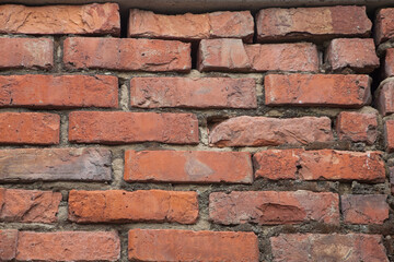 Background of brick wall texture