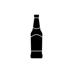 beer bottle icon vector