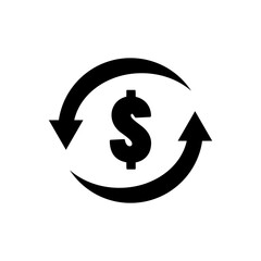 Money Transfer Icon Vector Illustration