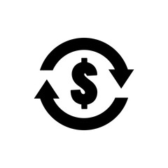 Money Transfer Icon Vector Illustration