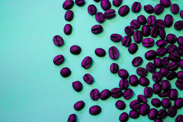 purple coffee beans