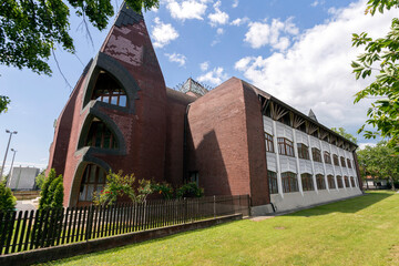 Arpad Vezer grammar school and dorm in Sarospatak