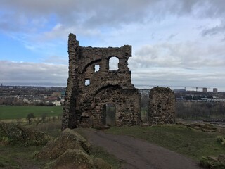ruins of an old castle