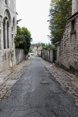 narrow street in the old town