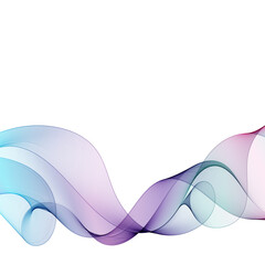 Abstract vector wave. Curved lines. Modern design. eps 10