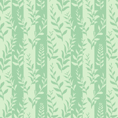 Seamless repeating pattern of acacia