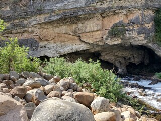 Sinks Canyon in Wyoming