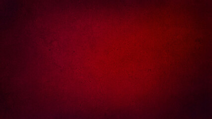 abstract red architecture wall material. blank concrete wall texture surface background with dark...
