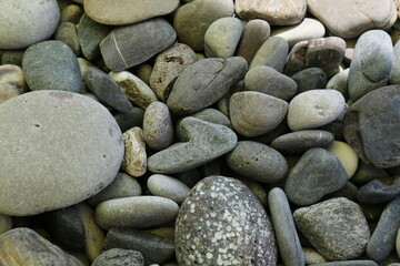 Rocks on the beach