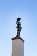Bandeirante, na Praça Atílio Correia Lima em Goiânia.