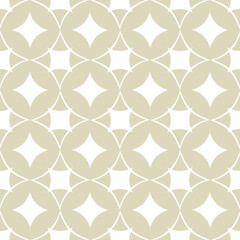 White geometric square ornament on olive green background