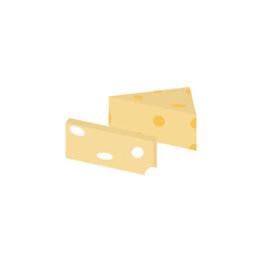 Fototapeta na wymiar maasdam cheese colored icon. Signs and symbols can be used for web, logo, mobile app, UI, UX