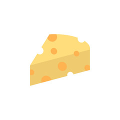 swiss cheese colored icon. Signs and symbols can be used for web, logo, mobile app, UI, UX