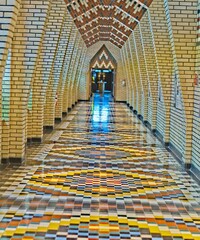 Corridor at St.Benoit du Lac, Quebec