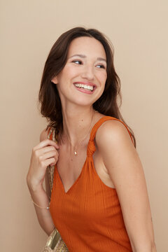 Portrait Young woman smiling