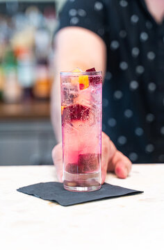 Gin And Tonic Stock Photo