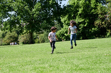 Sister chase brother park.