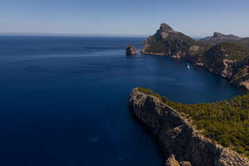 Fototapeta premium Vacation in Spain ,Palma de mallorca,Es Colomer