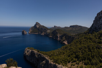 Fototapeta premium Vacation in Spain ,Palma de mallorca,Es Colomer