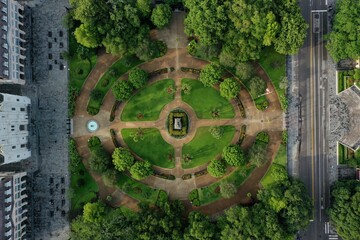4k Aerial drone footage 2020 - Jackson Square New Orleans -Louisiana I
