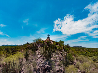 cerro de la cruz san miguel de horcasitas sonora mexico 