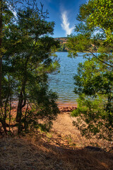 Montargil dam in Portugal
