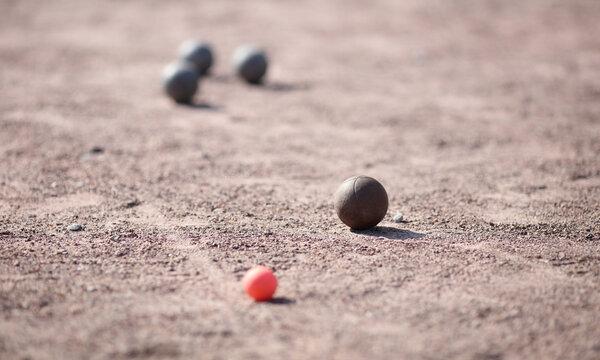 Jeu de boules game in France