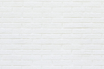Close-up of a white new plastered brick wall viewed from the front. High resolution full frame textured background. Copy space.