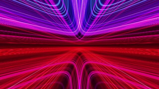 Abstract Cyberspace Animation Background, Loop, 4k
