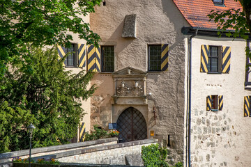 Lauf Castle photographed in Germany, in Europe. Picture made in 2019.