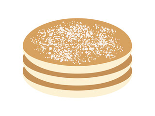 パンケーキのイラスト
