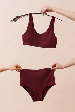 Comfy Burgundy Lingerie