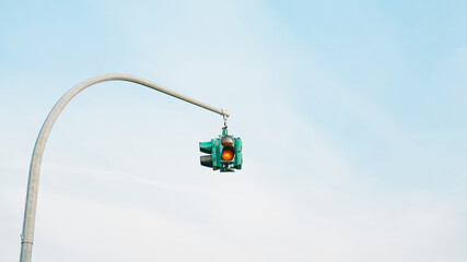 Close up of traffic lights