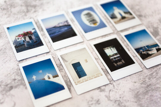 Instant photos from Paros Island, Greece