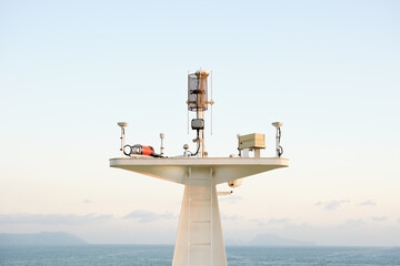 Ship`s Communication Mast
