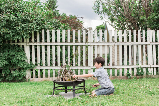 Backyard Fire Builder