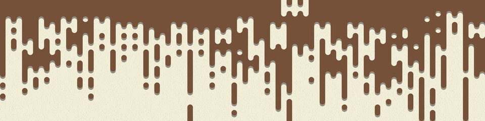 Abstract Rounded Color Lines halftone transition background illustration