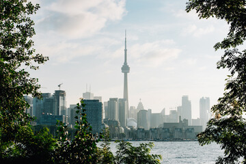 Skyline view of Toronto downtown