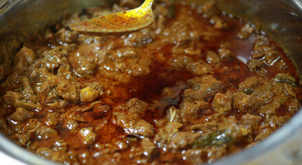 Kerala Style Beef Curry , Indian  Spicy Beef Curry