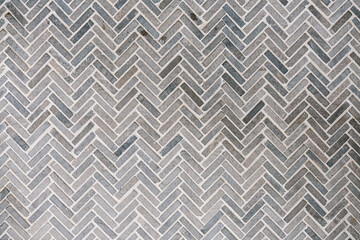 Marble tile pattern on floor