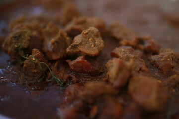 Kerala Style Beef Curry , Indian  Spicy Beef Curry