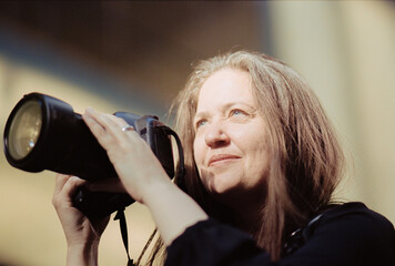 Photographer Looking For The Light