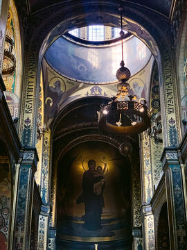 Interior St Volodymyr Cathedral, Kiev