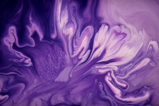 Glowing liquid color waves background