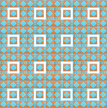 Mosaic diamond pattern background