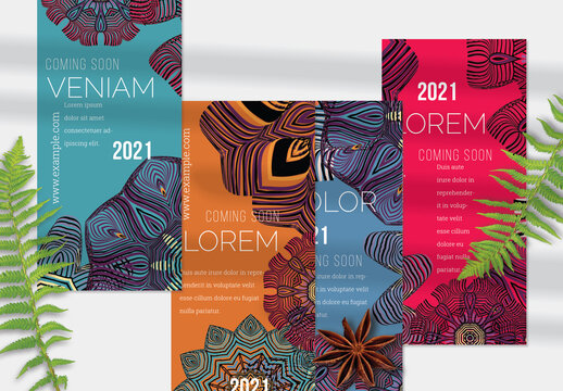 Mandala Lace Flower Card Layout 