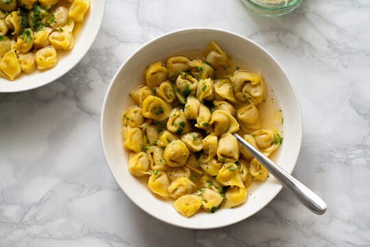 Tortellini soup