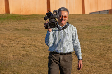 Iranian cameraman