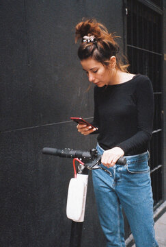 Renting an electric scooter